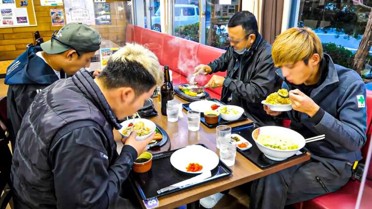 夜勤明け凄まじい爆食いアニキ達が殺到する最強ドライブイン食堂！広島岡山の名物食堂まとめ５選