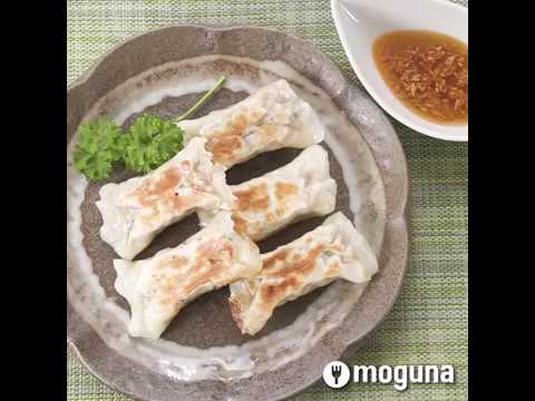 箸が止まらぬおいしさ 揚げにんにくだれで食べる棒ギョウザ ｜ moguna[モグナ]