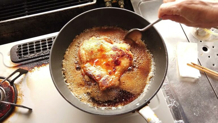 照り焼きチキンの作り方／鶏肉レシピ／ばあちゃんの料理教室
