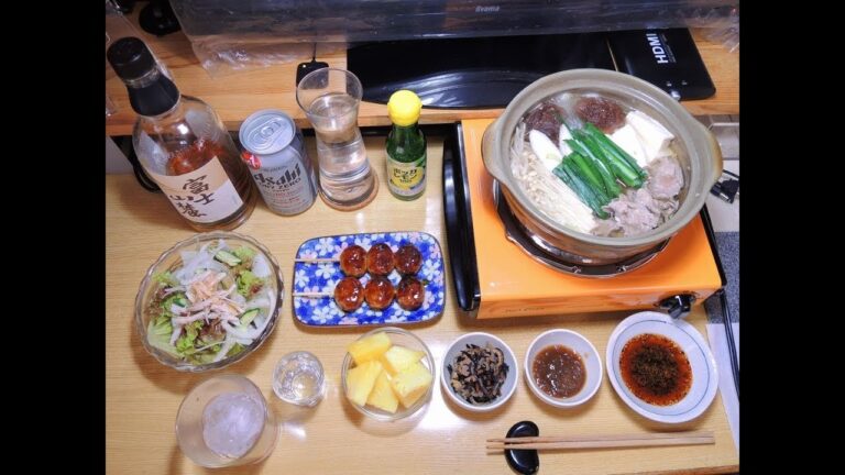 【昨日の】塩ちゃんこ鍋 鶏のつくね【晩酌】