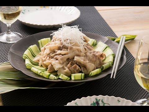 第12回 緑茶で雲白肉（ウンパイロー）