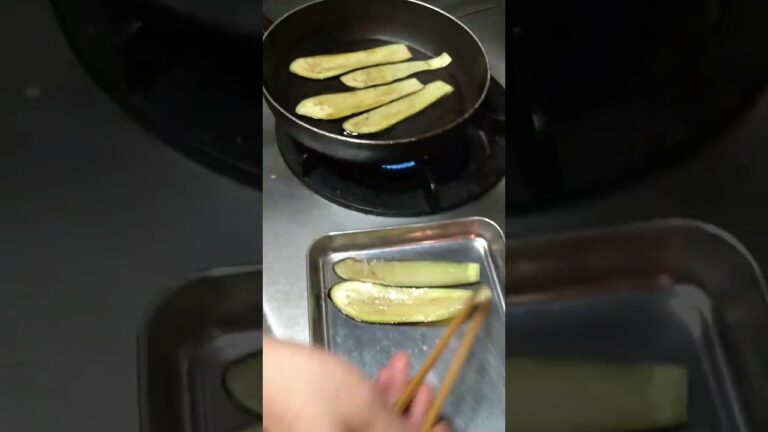 秋ナスとオイルサーディンのくるくる巻き