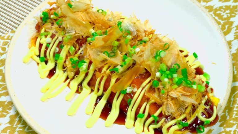 大阪ソウルフード！お箸が止まらない★とん平焼き