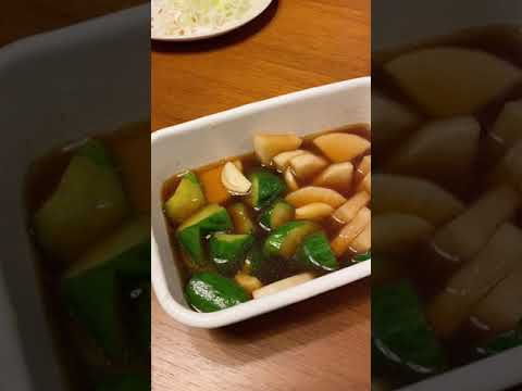 大根ときゅうりのポリポリ漬け【毎日レシピ】