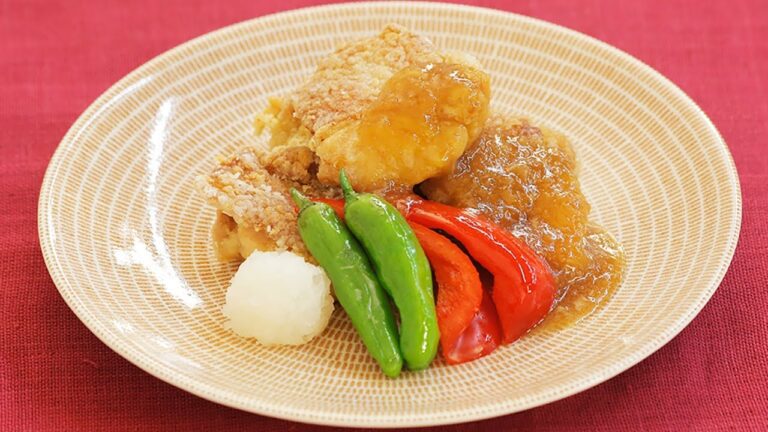 鶏肉の唐揚げ～みぞれあん～