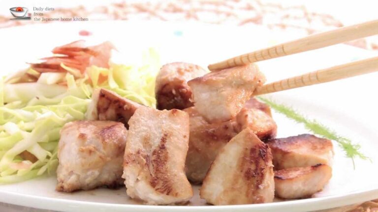 塩麹を使った鶏胸肉のソテーの作り方（日本語、高画質）