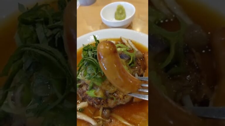 ガストの大葉おろし和風ハンバーグが旨すぎた#shorts
