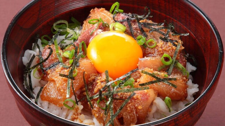 ごまぶりの漬け丼