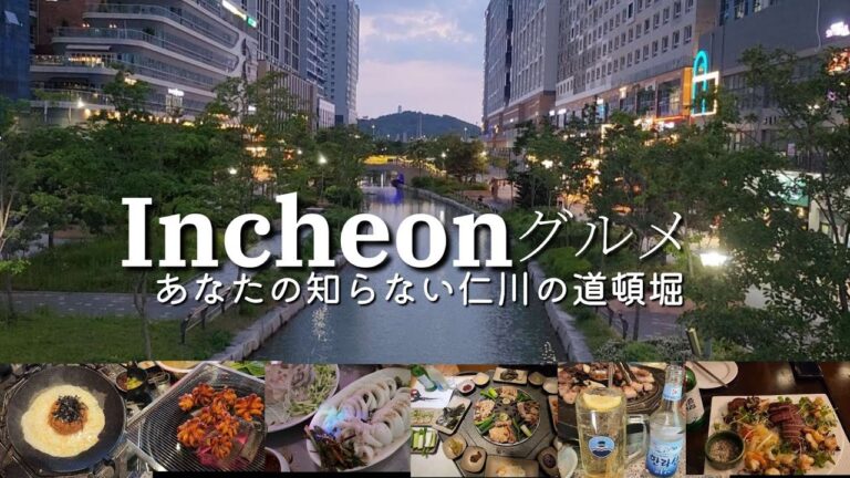 進化していく韓国料理チュクミ＆タッカルビ＆タットリタン＆ステーキ【한글자막／韓国料理／韓国旅行／ 仁川グルメ／青羅国際都市／ドッケビ撮影地／空港鉄道】