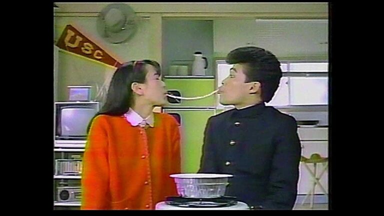 CM　近畿冷熱　キンレイ なべ焼うどん　1984年