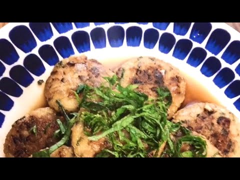 冷凍豆腐でハンバーグ！