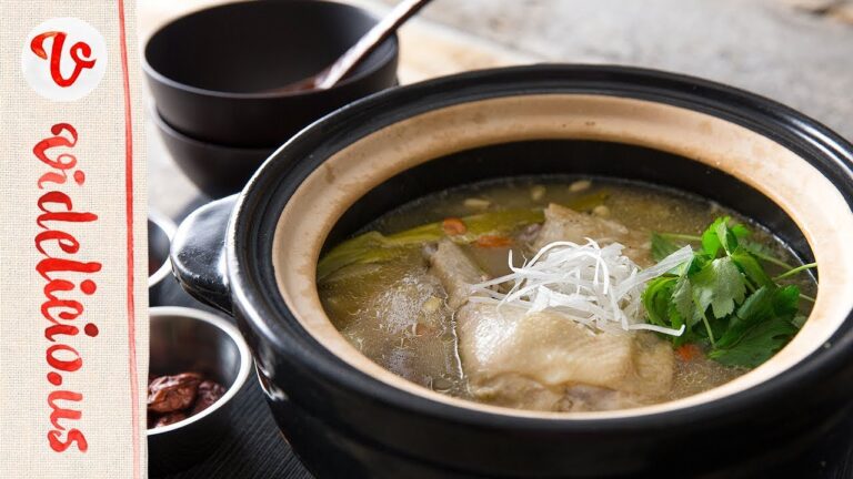 夏バテ知らず！骨付き鶏もも肉でつくる参鶏湯(サムゲタン)｜How to make Ginseng Chicken Soup