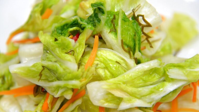 白菜の浅漬け