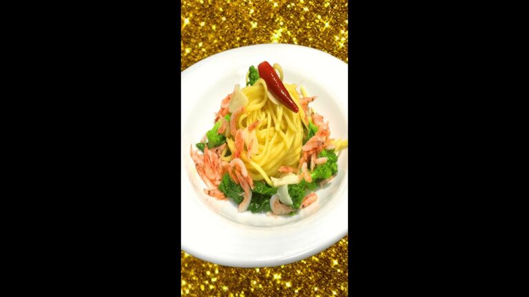 桜海老のペペロンチーノ