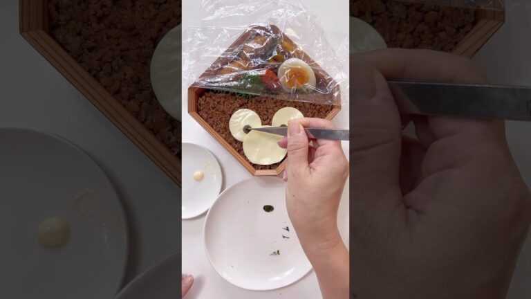 鶏そぼろのダッフィー 弁当作ったよ！ #キャラ弁 #お弁当 #bento #ダッフィー #duffy #duffyandfriends