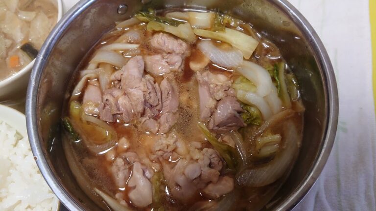 鶏肉と野菜のポン酢さっぱり煮