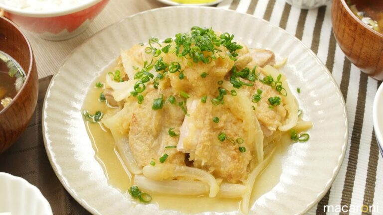 作り置きにもピッタリ！ 鶏もも肉の みぞれ 漬け のレシピ 作り方