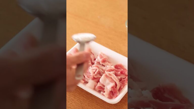 レンジで作る豚バラ大根 #簡単レシピ