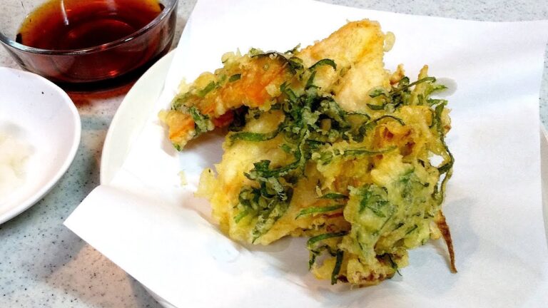 ささみの天ぷら！低糖質・ダイエットレシピ！カボチャ・青じそも…とってもカンタン【簡単家庭料理】