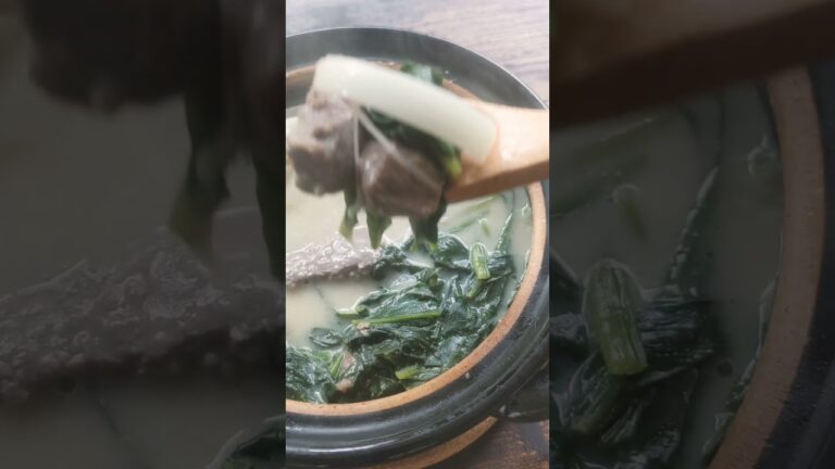 牛肉とほうれん草のクリー厶シチュー~Cream stew~ #shorts