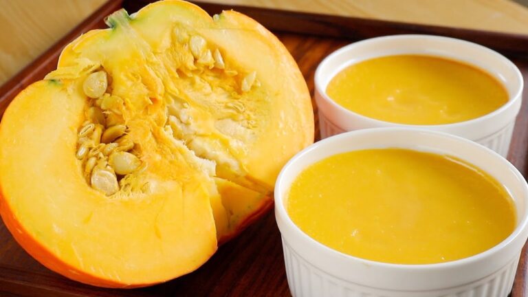 【70食目】赤カボチャで作るプリン