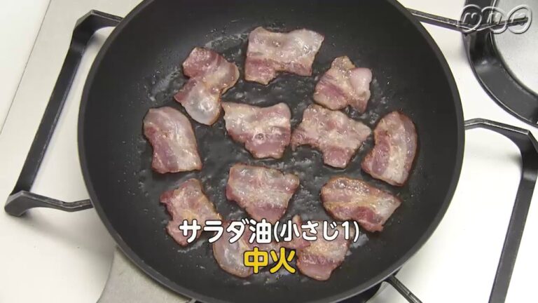 カリカリのホクホク 長芋とベーコンのソテー   料理   料理