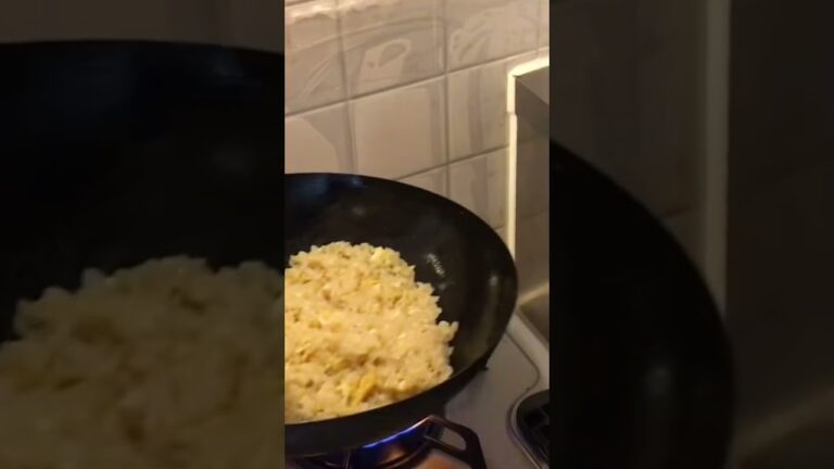 今日もパラパラチャーハン！