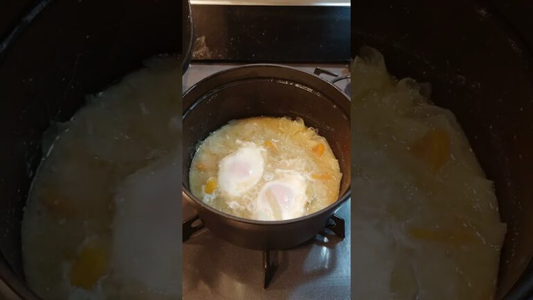 味噌汁に卵
