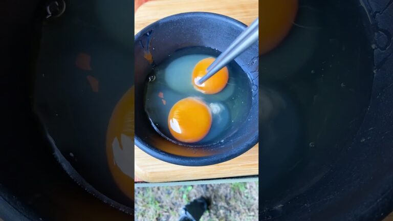 【みんな大好き】親子丼！すき焼きで残ったタレを活用したらすごかった #shorts  #oyakodon #親子丼 #ソロキャンプ #卵が高い #eggrecipe