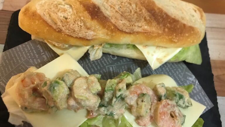 【パン作り】明太子とアボカドのエビマヨサンド！作ってみたよ！【手作りパン】