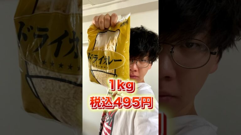 ドライカレーってどんな味するん？ #業務スーパー