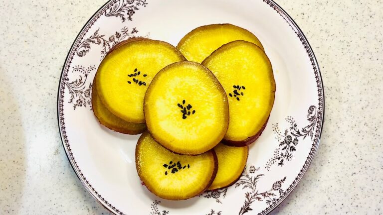 おかずに　お弁当に　さつまいも甘煮　時短&ヘルシー