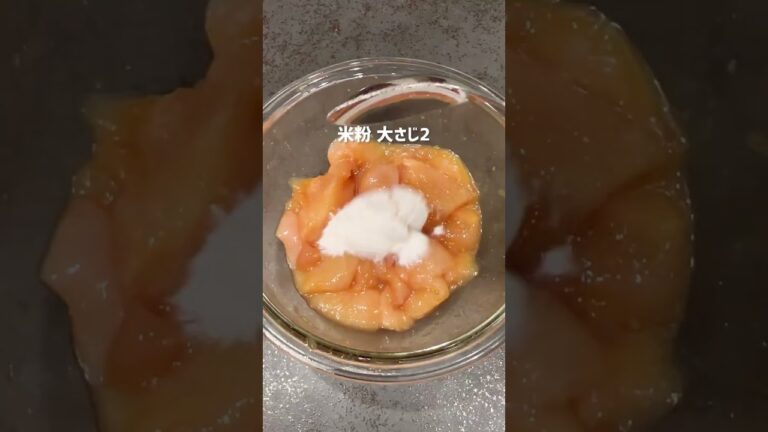 【半年-10kg飯】揚げない！揚げだし鶏