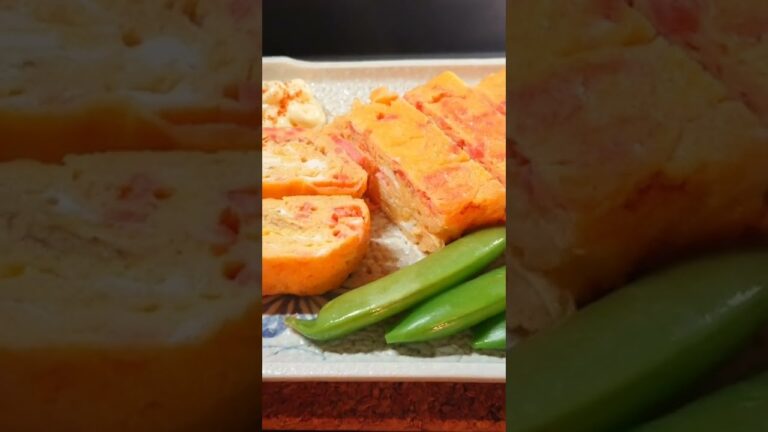 紅生姜入り卵焼きの作り方! #shorts