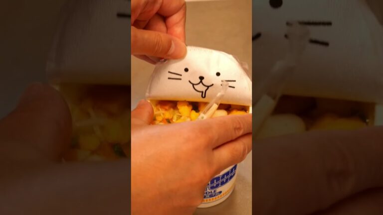 シーフードヌードルを一番旨く食べる方法