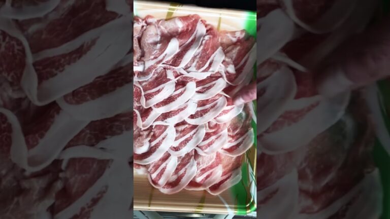 レンジで簡単❗【レタスの豚しゃぶ巻き】#Shorts #ひめりんご