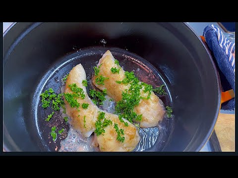 たらのふわふわバター蒸し【STAUB】ラウンド26