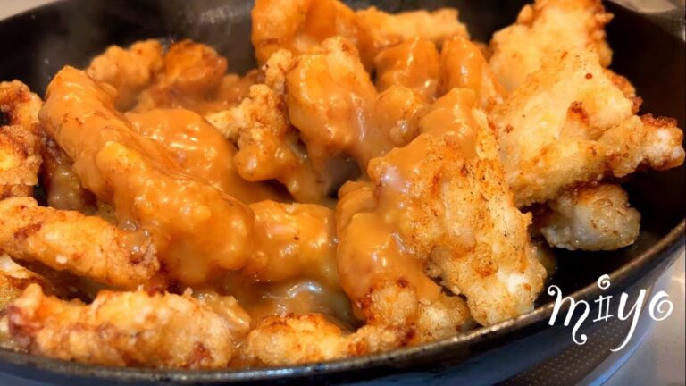 サクサク鶏むね肉の味噌マヨ和え/鶏むね肉の切り方にコツあり