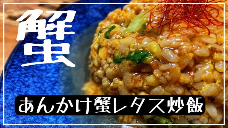 お腹いっぱいでも食べたくなるあんかけチャーハン