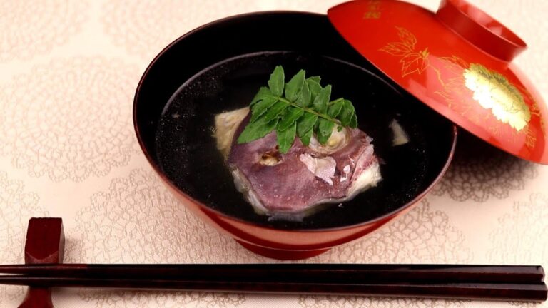 【１分料理レシピ動画】鯛の潮汁：【1 minute cooking recipe video】 Se