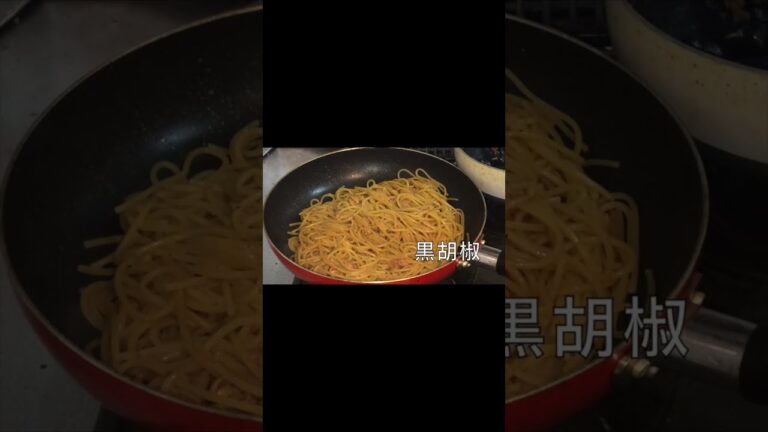 #Shorts 貝割れ大根とツナの和風パスタの作り方！！
