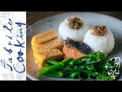 #10 【おにぎり膳】おにぎりと春の彩りの副菜おかず