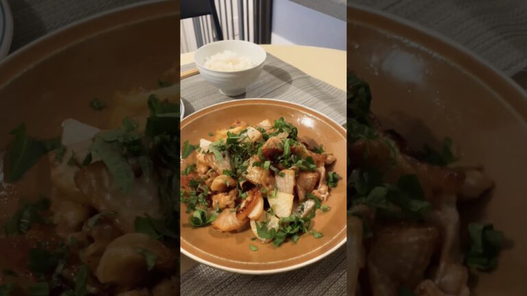 大根と豚バラの煮物な晩ごはん。#男子ご飯 #料理男子 #料理勉強中 #おうちごはん #クッキングラム #自炊男子 #よるごはん日記 #暮らしを楽しむ #大根レシピ