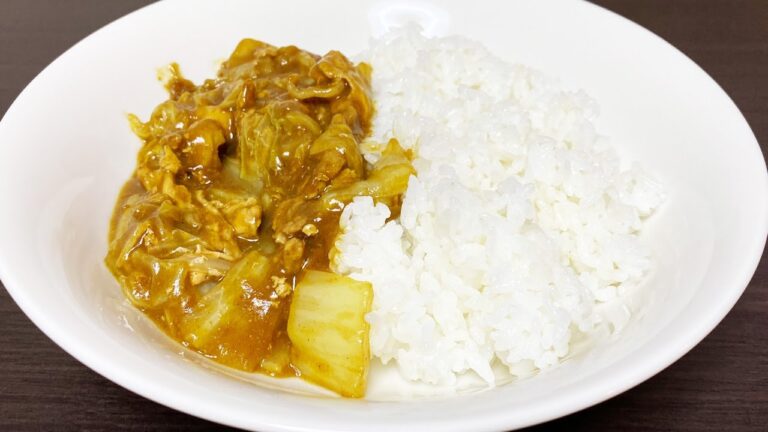 【白菜と豚肉の無水カレー】水を使わずビールで、超旨味のある出来上がり、悪魔的な旨さ【時短料理研究あいこチャンネル】
