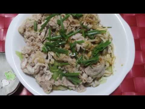 牛バラと茸とレタスのSaladオイスターソース風味：Part.Ⅱ