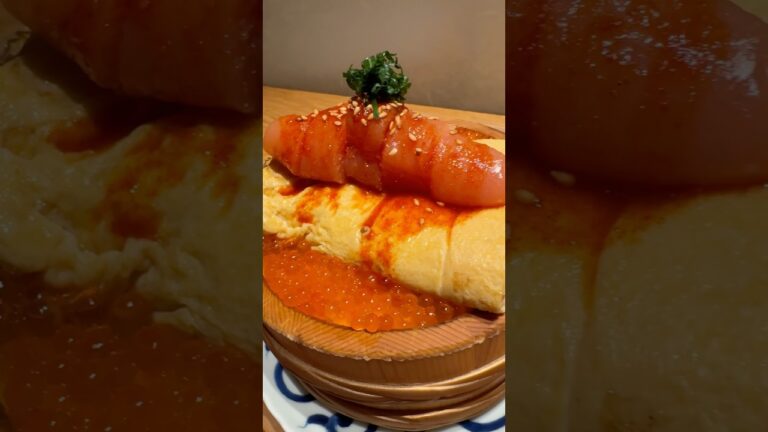 SNSで話題の明太いくら卵焼き丼食べた結果ww #shorts
