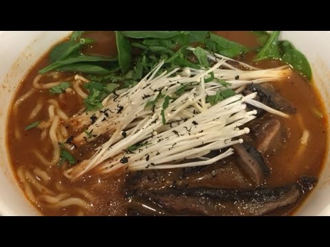 【絶品】家庭で簡単に作れるベジタリアンラーメンのレシピ