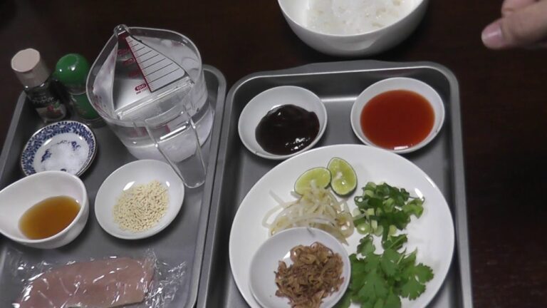 【Vietnamese food】　鶏のフォーの作り方