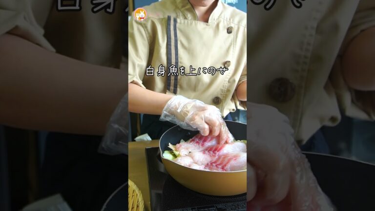 お弁当にも使える！蒸し野菜と魚のトマトダレ 【料理家Chiakiさんコラボ】#shorts #ショート