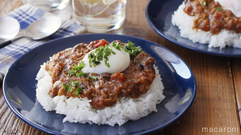 レンジで簡単！ツナ缶キーマカレー